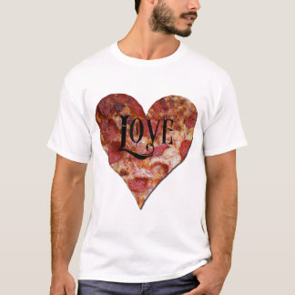 Valentine's Day Pizza Love T-Shirt