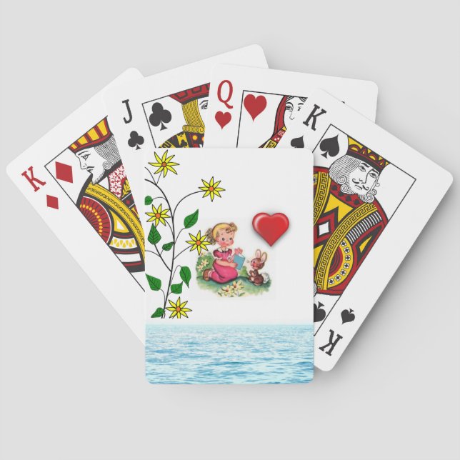 Valentine's Day Playing Card Deck (Back)