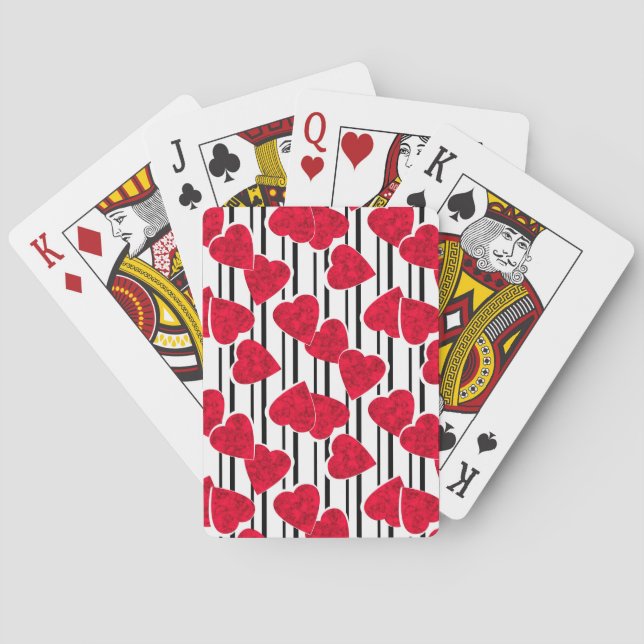 Valentine's day   playing cards (Back)
