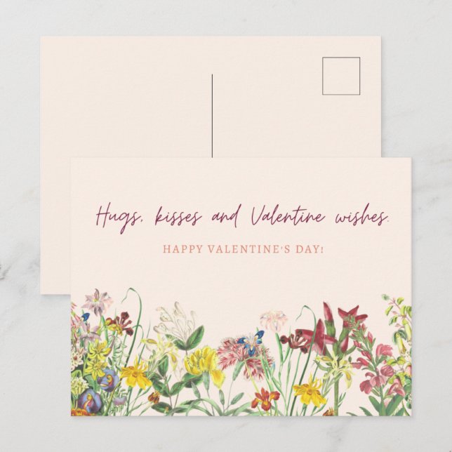 Valentine's Day Postcard (Front/Back)