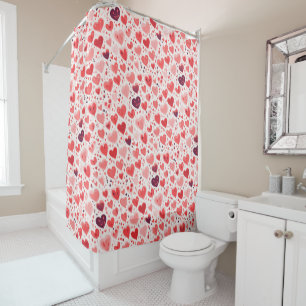 Valentine's Day Red and Pink Hearts