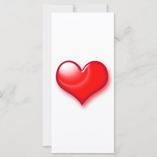 Valentine's Day Red Heart (Front)