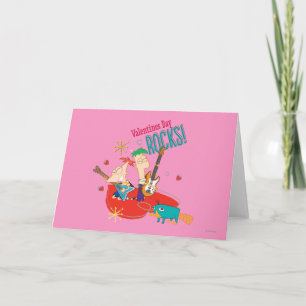 Valentines Day Rocks Holiday Card