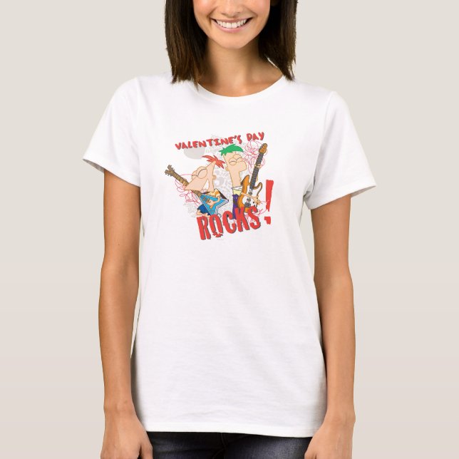 Valentine's Day Rocks! T-Shirt (Front)