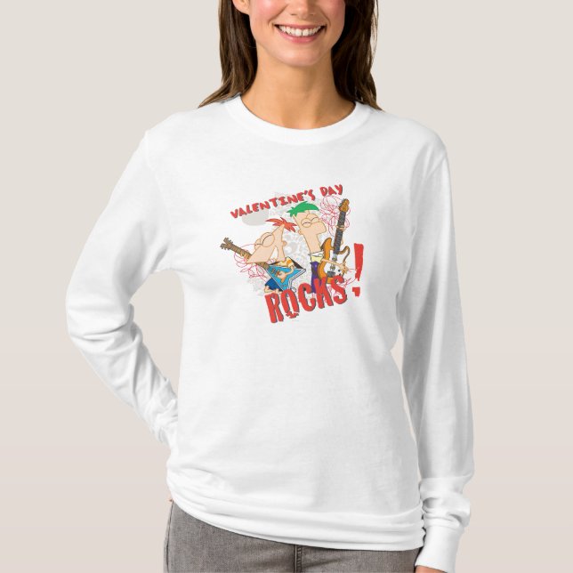 Valentine's Day Rocks! T-Shirt (Front)