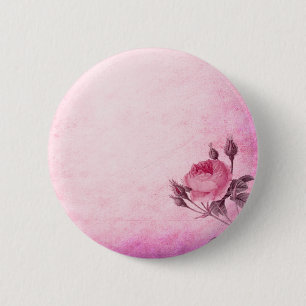 Valentine's day Rose      2 Inch Round Button