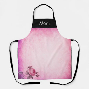 Valentine's day Rose Apron