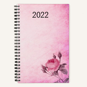 Valentine's day Rose Notebook