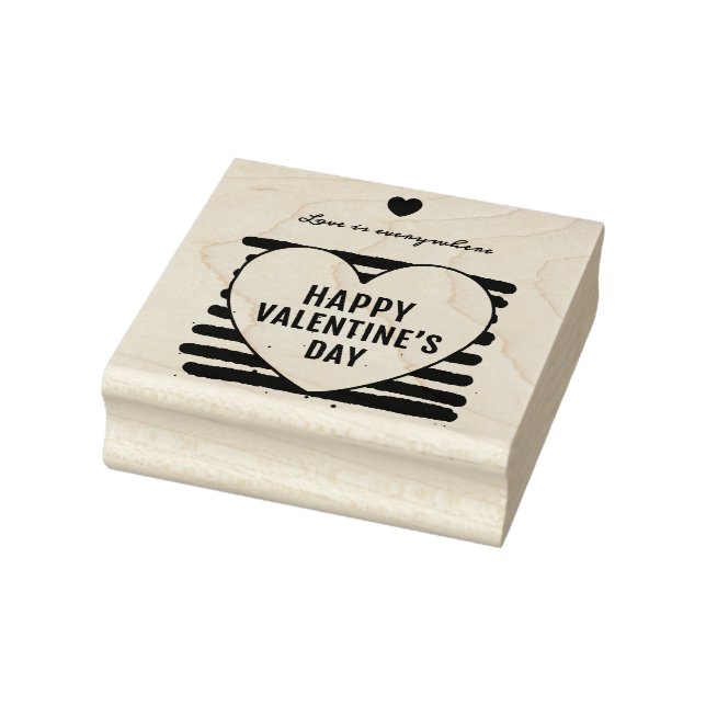 Valentine's Day Rubber Stamp (Stamp)