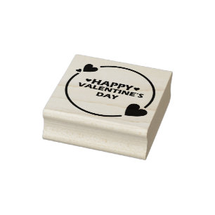 Valentine's Day Rubber Stamp