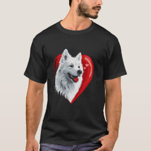 Valentine's Day Samoyed Dog Valentine T-Shirt