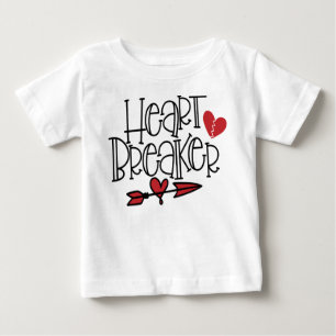 Valentine's Day Shirt for Little Boy-Heart Breaker