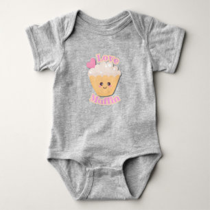 Valentine's Day Shirts For Baby Love Muffin