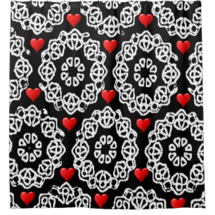 Valentine's Day Shower Curtain