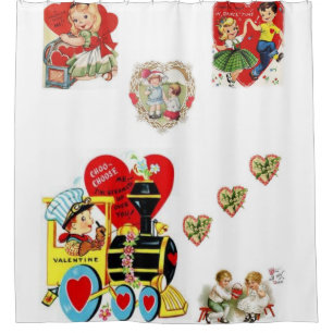 Valentine's Day Shower Curtain