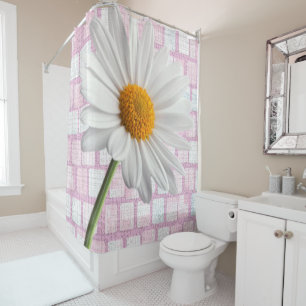 Valentine's Day Shower Curtain, Daisy