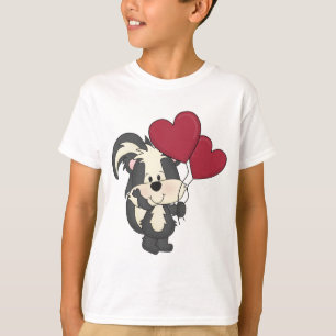 Valentine's Day Skunk t-shirt