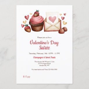 Valentine's Day Soirée Invitation
