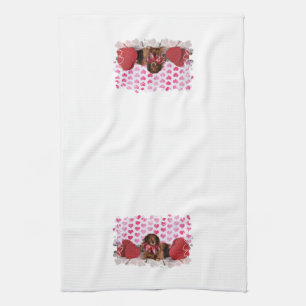 Valentine's Day - Sophie - Dachshund Kitchen Towel
