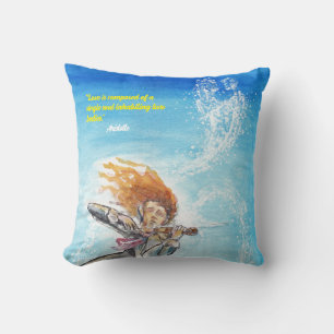 Valentine's Day Souls Beautiful Quote Throw Pillow