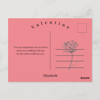 valentines day special postcard