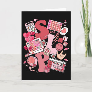 Valentines Day Speech Therapy Therapist Slpa Slp V Card