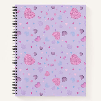 Valentine's Day Spiral notebook