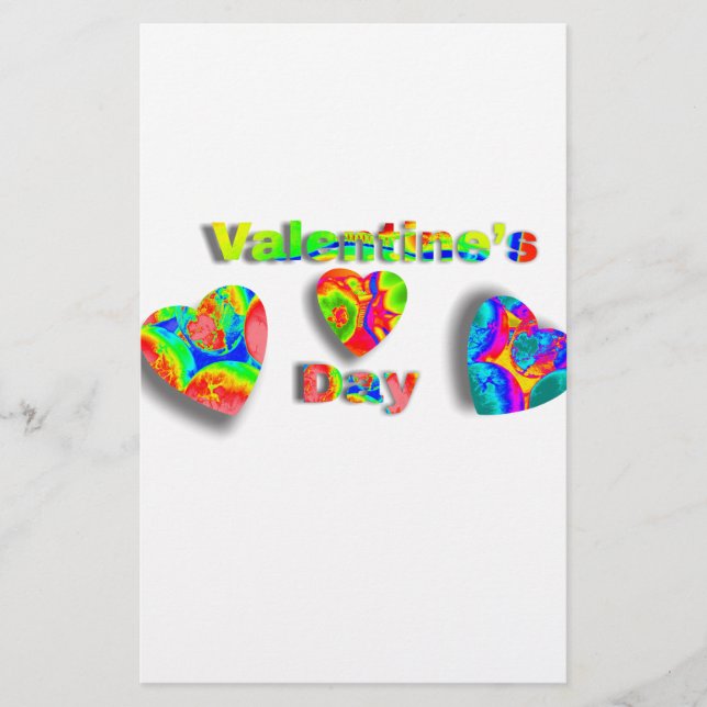 valentine's day stationery (Front)