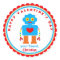 Valentine's Day Stickers Robot Stickers