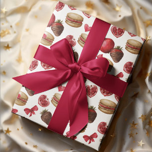 Valentine's Day Sweets Wrapping Paper 