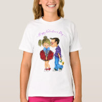 Valentine's Day T-Shirt Cute Couple