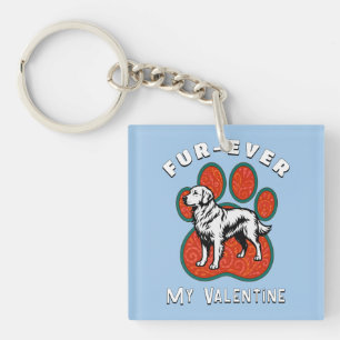 Valentine's day T-Shirt Keychain