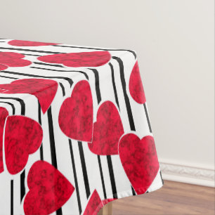 Valentine's day tablecloth