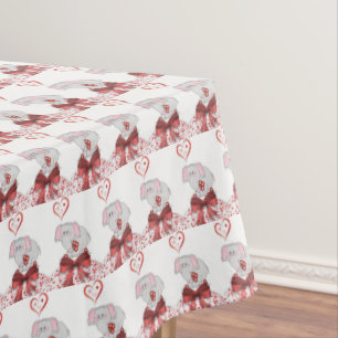 Valentine's Day Tablecloth Elephant