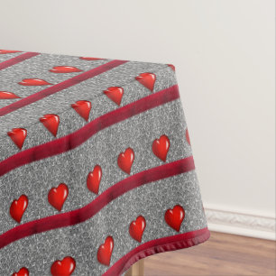 Valentine's Day Tablecloth Heart