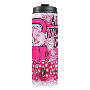 Valentine's Day Thermal Tumbler