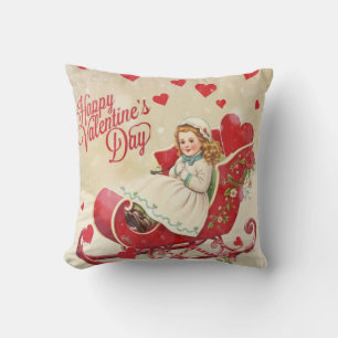 Valentine's day  throw pillow