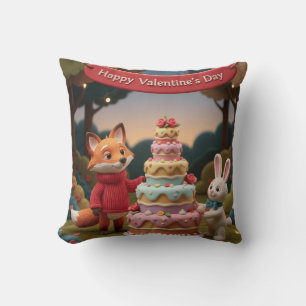 Valentine's Day Throw Pillow