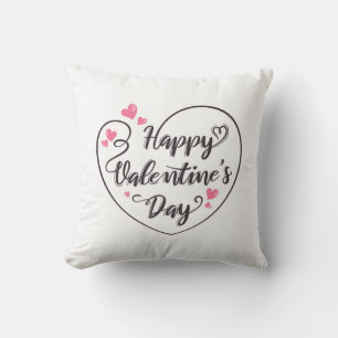 Valentine's Day Throw Pillow