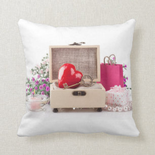 Valentine's Day Throw Pillow