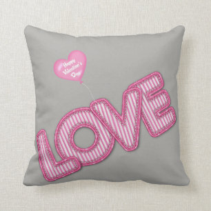 Valentine's Day Throw Pillow
