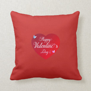 Valentine's Day Throw Pillow