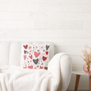 Valentine's Day Throw Pillow