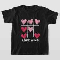 Valentine's Day Tic-Tac-Toe Love Wins