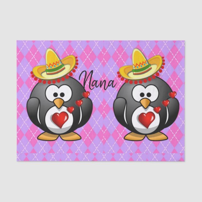 Valentine's Day Tissue Paper (Front)