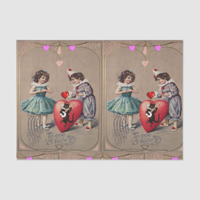 Valentine's Day Tissue Paper (Front)