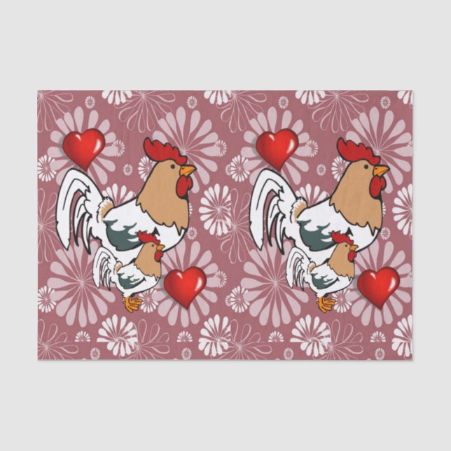 Valentine's Day Tissue Paper (Front)
