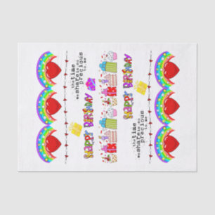 Valentine's Day Tissue Paper Happy Birthday