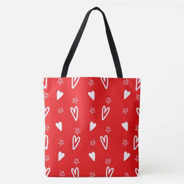 Valentines Day Tote Bag (Front)