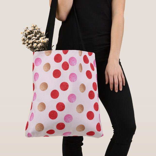 Valentine's Day Tote Bag (Close Up)